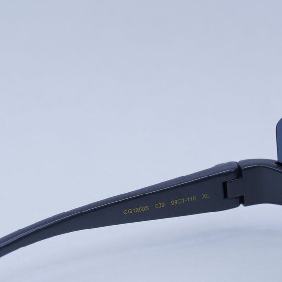 ?️ New Gucci GG1650S 009 Sunglasses - Metallic Ruthenium Frame main image 5